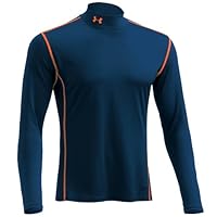 (UAHGフィッティドLSモック#MFT4837アパレルメンズベースレイヤーフィッティド)UNDER ARMOUR UAHGフィッティドLSモック#MFT4837アパレルメンズベースレイヤーフィッティド MFT4837  MDN LG
