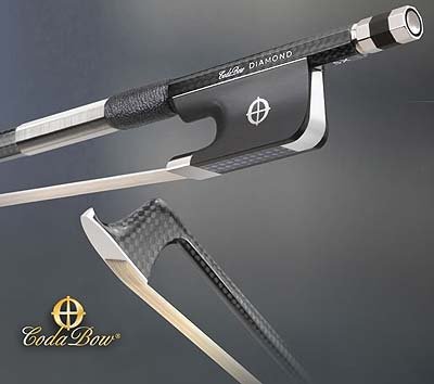 CodaBow Diamond SX Carbon Fiber 4/4 Cello Bow