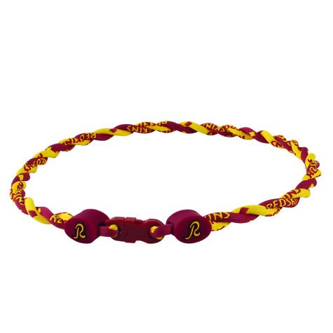 Eagles Wings Washington Redskins Titanium Twist Necklace