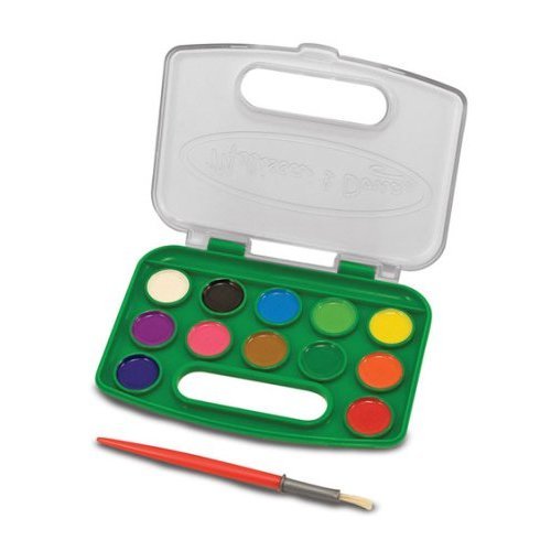Melissa & Doug Educational Toy TakeAlong Watercolor Set