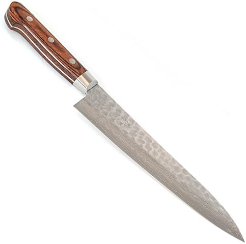 Japanese Hammered Damascus Steel 8" Gyuto Chef Knife