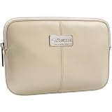 Krusell Luna Sleeve for iPad Mini, Amazon Kindle Fire, Acer Iconia TAB A100, Google Nexus 7, Blackberry Playbook, Samsung Galaxy Tab 7.0 Plus and Other Tablets/Readers up to 7-Inch – Cream/Black (71185)
