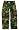 Woodland Camouflage Kids Vintage Paratrooper Fatigues 2546 Size Extra Small