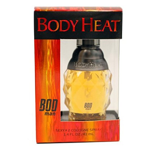 Parfums De Coeur Bod Man Body Heat Spray Cologne, 1.4 Ounce Men Perfume
