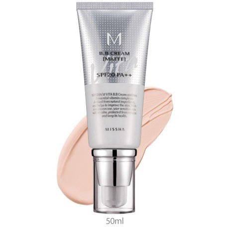MISSHA M upgraded BB B.B. Cream (Blemish Balm) - MATTE VITA BB CREAM SPF20