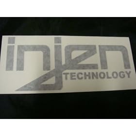 "Injen" Racing Decal Sticker (New) Black