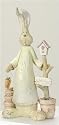 Pack of 2 Distressed "Welcome" Easter Bunny Figures 10"