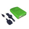 Lenmar PowerPort Mini USB Any Where Charger for iPhone 1G, 3G, 3G S, BlackBerry (Green)