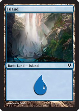 Magic: the Gathering - Island (233) - Avacyn Restored - Foil
