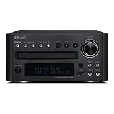 Teac DRH358IDAB-BLACK Micro DVD Player and Reciver with DAB Tuner and iPod Dock in Black