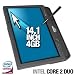 Gateway C-143XL Convertible Notebook PC - Intel Core 2 Duo T8300 2.4GHz, 802.11a/b/g Wireless, 4GB DDR2, 200GB HDD, Dual Layer DVDRW, 14" WXGA, Fingerprint Reader, Windows Vista Ultimate