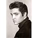 (24x36) Elvis Presley (Portrait, B&W) Music Poster Print