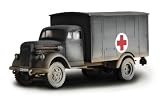 Dickie-Schuco 432380073 - Unimax - Dt. 4x4 Ambulanz Ma&szlig;stab 1:32, Frankreich 1940