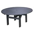 Lifestyle Round Chat/Dining Table Black - 46"