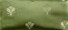 Organic Lavender Eye Pillow in Green Silk Bee Design
