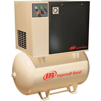 - Ingersoll Rand Rotary Screw Compressor - 200 Volts, 3 Phase, 7.5 HP, 28 CFM, Model# UP6-7.5-125 On Sale