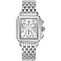 MICHELE Deco Day Diamond Dial Stainless Steel Bracelet