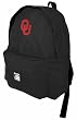 OU Logo Oklahoma University Sooners College Logo Backpack SMALLER than Cumbersome Full-Size Packs- ute Small Back Pack for Travel, Daypack School Bags Best Unique Gifts For Boys, Girls, College Students -