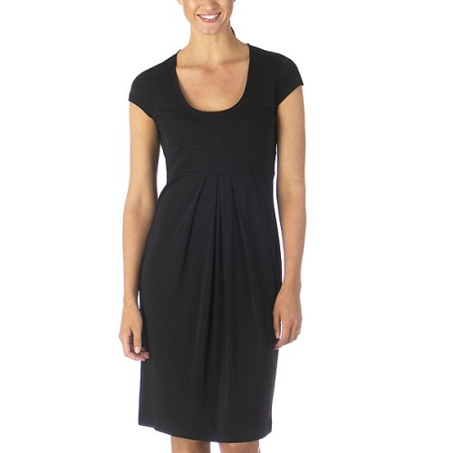 Isaac Mizrahi for Target® Matte Jersey Scoopneck Dress - Ebony