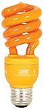 Feit Electric BPESL13T/O 13-Watt Compact Fluorescent Mini Twist Orange Bulb image
