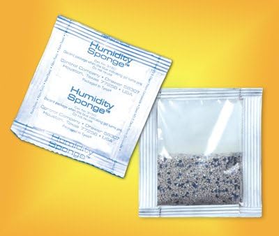 HUMIDITY SPONGE, REGENERABLE, HOLDS 16% MOISTURE BY WEIGHT, 40 PER PACK, CONTROL COMPANY 3151