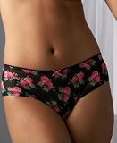 Betsey Johnson Stretch Mesh Low-Rise Cheekini