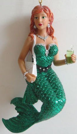 December Diamonds Soda Mermaid Ornament December Diamonds Soda Mermaid Ornament