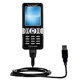 Klassisches USB Kabel f�r Sony Ericsson k550c mit Hot Sync und aufladen Einsatzm�glichkeiten - von Gomadic mit TipExchange Technology