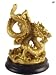 A Small Folding Chinese Dragon with a Pearl for Feng Shui or Gifts