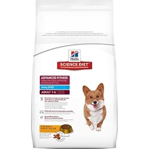 Hill's Science Diet Adult Advanced Fitness Small Bites Dry Dog Food, 38.5-Pound