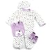 Newborn Girls Carter's 4 Pc Kitty Kat Layette Set