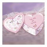 Ardleigh Elliott I Am So Lucky You Are My Sister Heart Shaped Music Box
