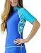 Tuga Women's UPF 50+ Sun Protective Short Sleeve Rash Guard