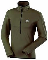 Millet Tech Stretch Po - Sweat Randonnée Homme - Gris Aluminium