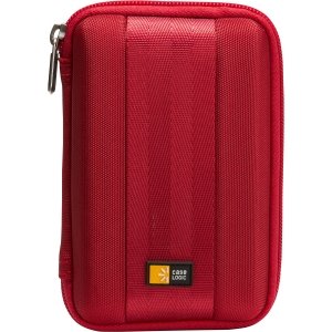 Case Logic QHDC-101 Portable Hard Drive Case. PORTABLE HARD DRIVE CASE DR-CAS. EVA (Ethylene Vinyl Acetate) - Red