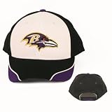 Baltimore Ravens Tri-Color Adjustable Baseball Hat