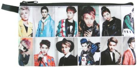 EXO Boy Band Kpop Pencil Case Bag (#028)
