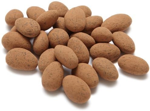 Sunspire Organic Cocoa Dusted Dark Chocolate Almonds 10 Pound Box