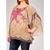 A Pea in the Pod Collection: 3/4 Sleeve Flutter Sleeve Maternity Blouse