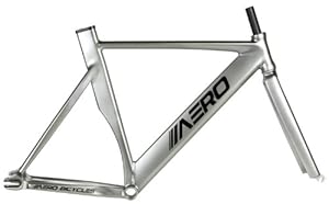 Aero S7 Alloy Track Frame Titanium Silver 58cm
