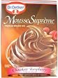 Oetker Chocolate Raspberry Mousse 4.2 oz 12ct