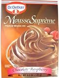Oetker Chocolate Raspberry Mousse 4.2 oz 12ct