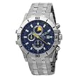 Bulova #96B115 Men's Marine Star Blue Dial Chronograph Watch