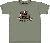 Hangover - Life is Crap T-Shirt 100% Cotton Short Sleeve Shirt for Over Drinkers fits Adults