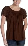Jordache Women's Polka Dot Baby Doll Top