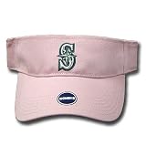 VISOR HAT MLB SEATTLE MARINERS PINK COTTON NEW WOMEN