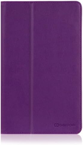 [CORNER PROTECTION] CaseCrown Bold Standby Pro Case (Purple) for Samsung Galaxy Tab Pro 8.4" with Sleep / Wake, Hand Strap, Corner Protection, and Multi-Angle Viewing Stand