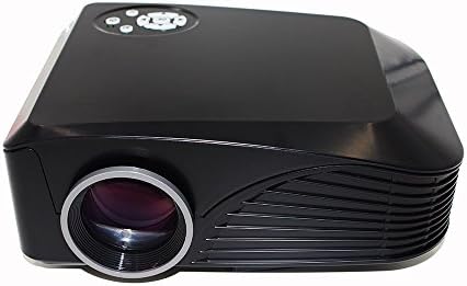 New Release WhaleStone Full Color 130" Entertainment Home Cinema Theater Multimedia Portable LCD LED Pico Projector 800x480p Optical Keystone Usb/av/sd/hdmi/vga Interface Video Games Movie Night