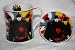 The Beatles Fine China Pop Art Mug & Coaster Set, Collectible Iconic Fab Four Gift Boxed Set