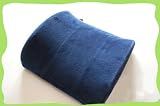 Extra Firm Comfort Clustered Memory Foam Pillow Air Flight Travel Office Home Chair
